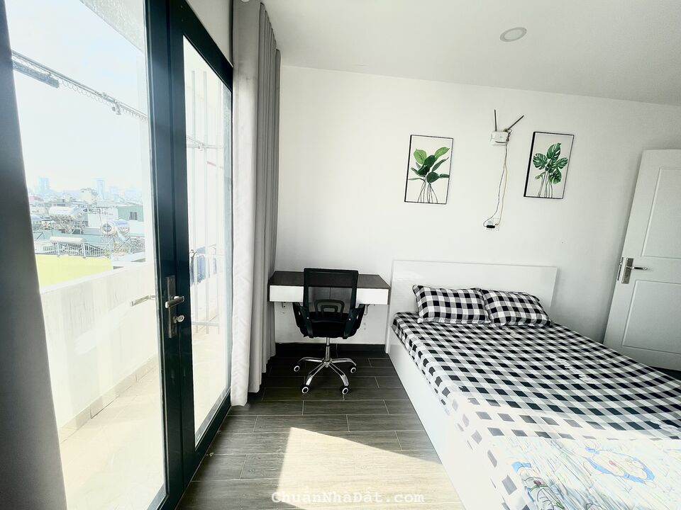 Tòa Căn Hộ Gần Chung Cư Mỹ Phước_Dạng Studio_1 Phòng Ngủ_Ban Công_Đủ Nội Thất