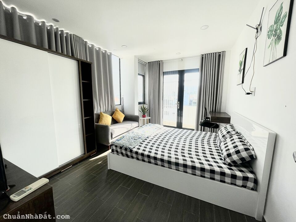 Tòa Căn Hộ Gần Chung Cư Mỹ Phước_Dạng Studio_1 Phòng Ngủ_Ban Công_Đủ Nội Thất