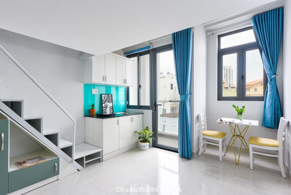 Tòa căn hộ dạng phòng ngủ tách bếp_ban công, cửa sổ Nơ Trang Long BT Tòa căn hộ dạng phòng ngủ tách bếp_ban công, cửa sổ Nơ Trang Long BT