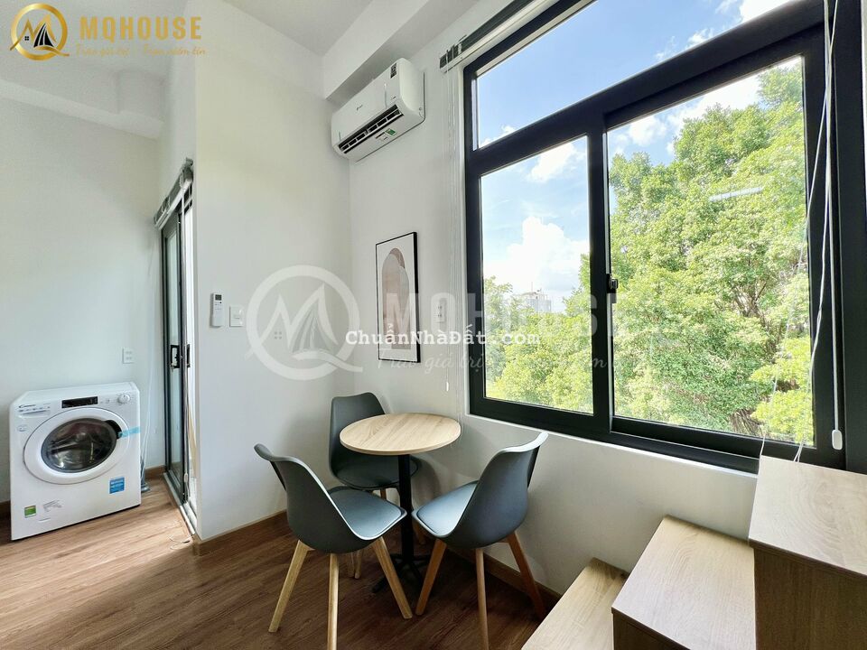 Căn Hộ Có Gác, Ban Công, View Cây Xanh, Rộng 35m2