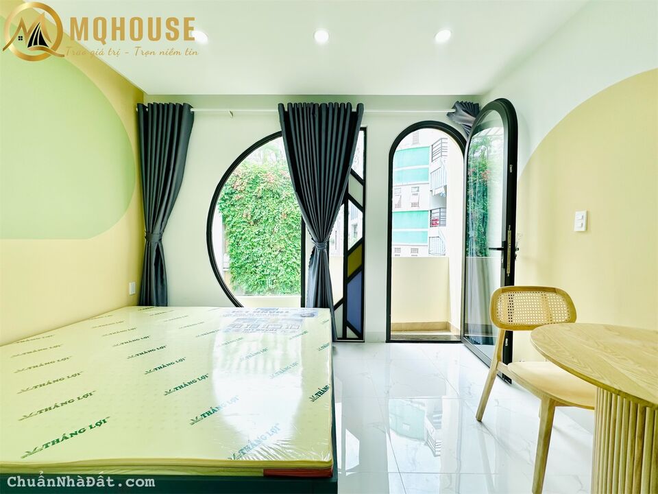 Cho Thuê Căn Hộ Chung Cư Mini Ban Công, Nhà Mới, Thang Máy