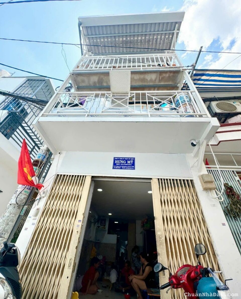 Bán nhà 3 tầng giá rẻ tại bình hưng hoà A bình tân 