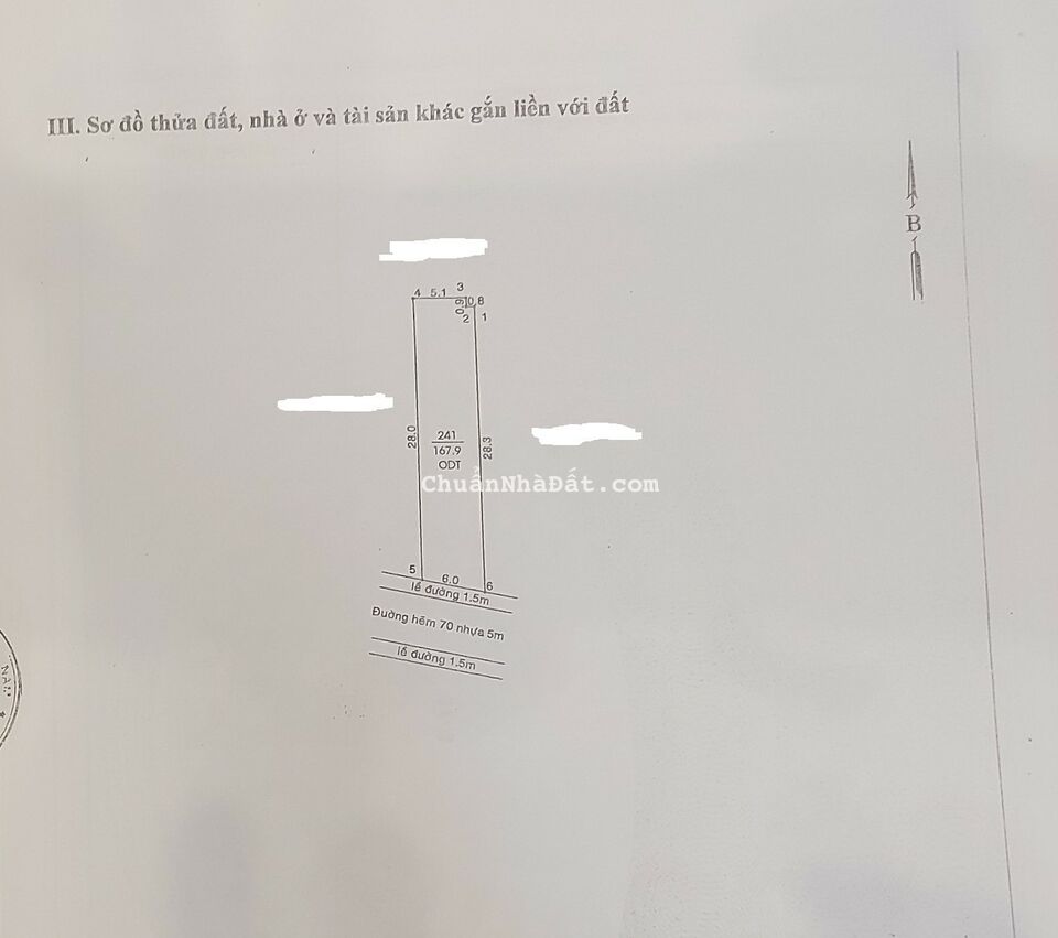 Chính chủ bán gấp nhà đường Bùi Văn Bình, Phú Lợi, Thủ Dầu Một, BD