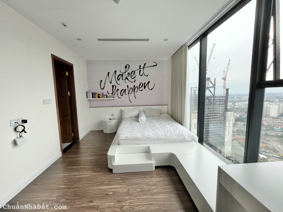 Cho thuê căn Duplex 2 tầng, tòa S5 chung cư Shunshine city, Ciputra, 190m, 4 ngủ, 4 wc, full đồ