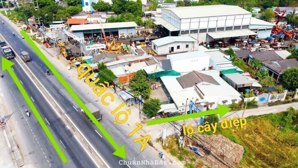 Cần bán gấp 2 lô thổ cư mặt tiền đường đan 5 mét tại huyện bến lức 