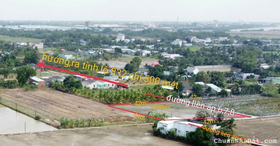 2000 m² đất lúa 2 mặt tiền đường đan tại xã nhựt chánh 2000 m² đất lúa 2 mặt tiền đường đan tại xã nhựt chánh