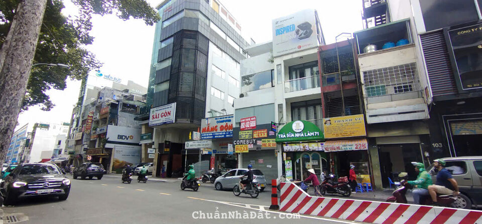 Tòa nhà Bùi Thị Xuân . Bến Thành Quận 1 . dt: 8x20m . Hầm 8 tầng . 118 tỷ