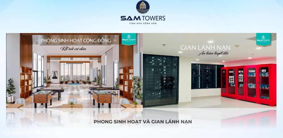 Sam Towers: Căn góc 2PN view trực diện ngắm pháo hoa, giá trực tiếp từ CĐT, nhận nhà ở ngay