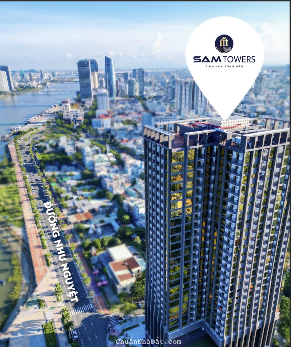 Sam Towers: Căn góc 2PN view trực diện ngắm pháo hoa, giá trực tiếp từ CĐT, nhận nhà ở ngay