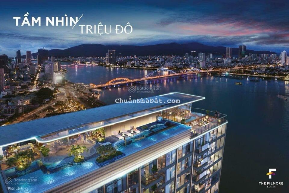 CÒN 1 CĂN 2PN CĂN HỘ THE FILMORE ĐÀ NẴNG- NGẮM GỌN SỐNG HÀN VÀ TP ĐÀ NẴNG- CHỈ 30% NHẬN NHÀ NGAY