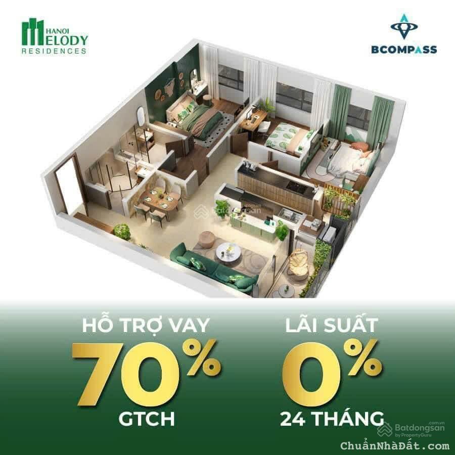 CHÍNH THỨC NHẬN BOOKING QUỸ CĂN ĐẸP CHUNG CƯ HÀ NỘI MELODY - TRUNG TÂM LINH ĐÀM