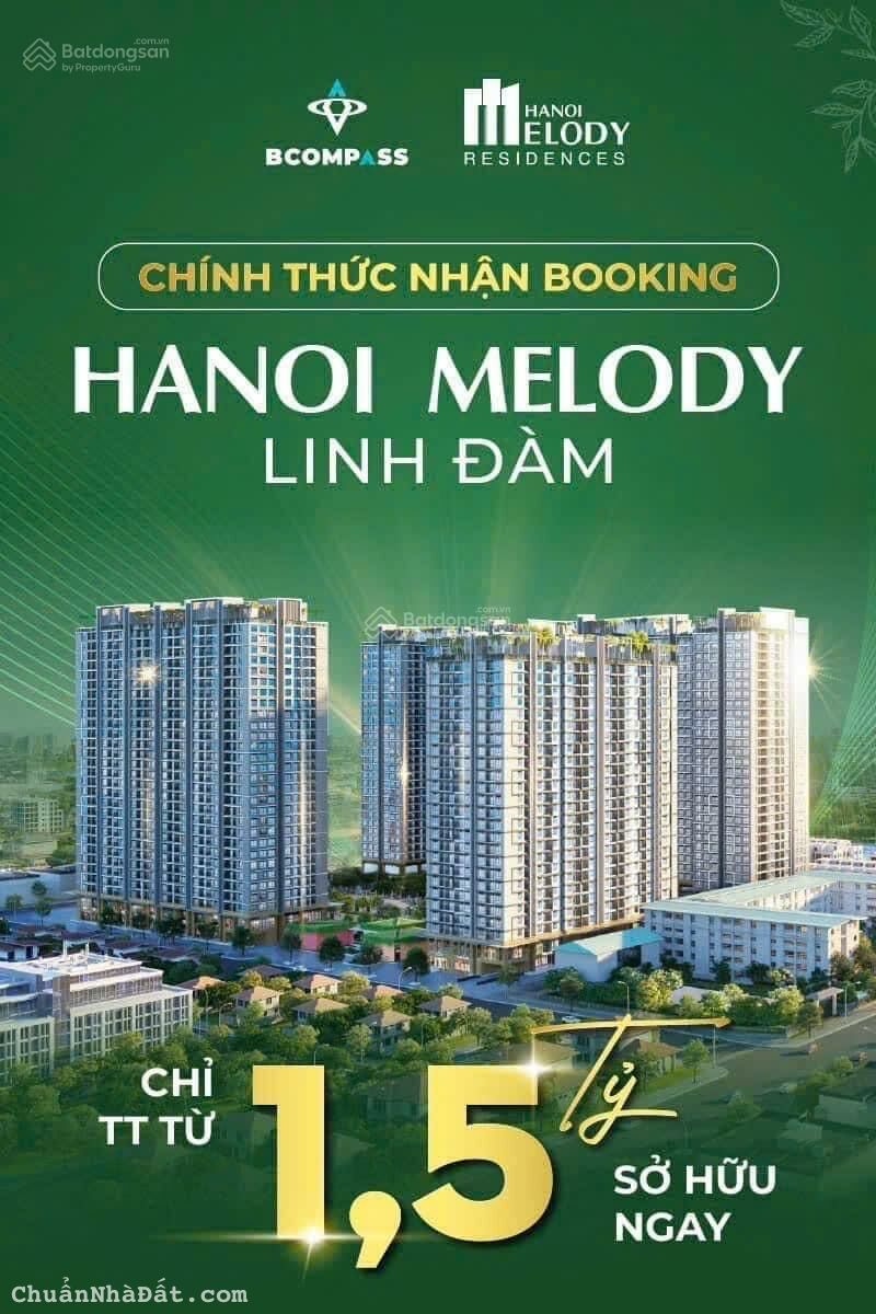 Melody Linh Đàm bây giờ mua giá 6xtr, 2 năm sau bàn giao nhà giá 1xxtr. Đầu tư hay để ở đều hợp lý