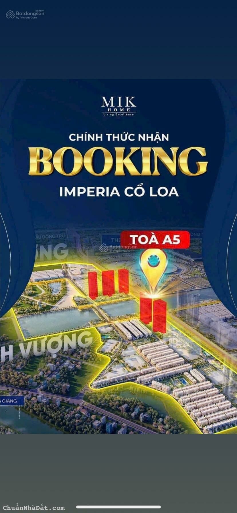 HOT HOT Chính Thức nhận Booking căn hộ Chung cư Imperia Cổ Loa. 1PN - 2PN- 3PN. Diện tích 32 - 89m2