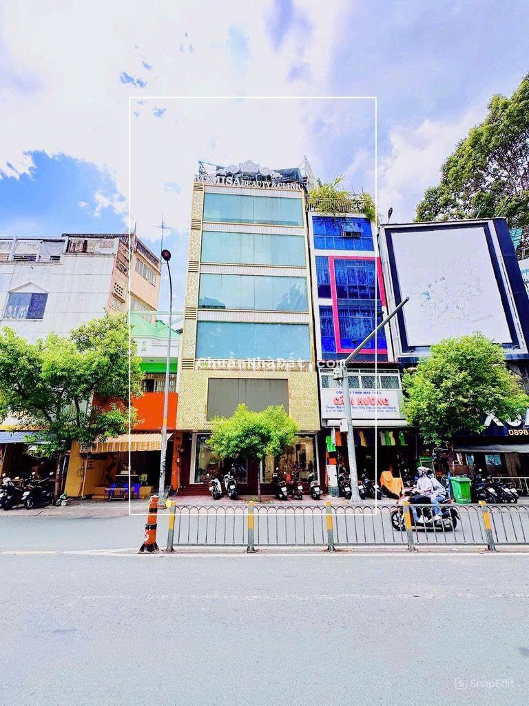 Bán Tòa Nhà Mặt Tiền Số: 163 - 165 Cao Thắng, Quận 10. DT: 8 x 15m - 5 Tầng 