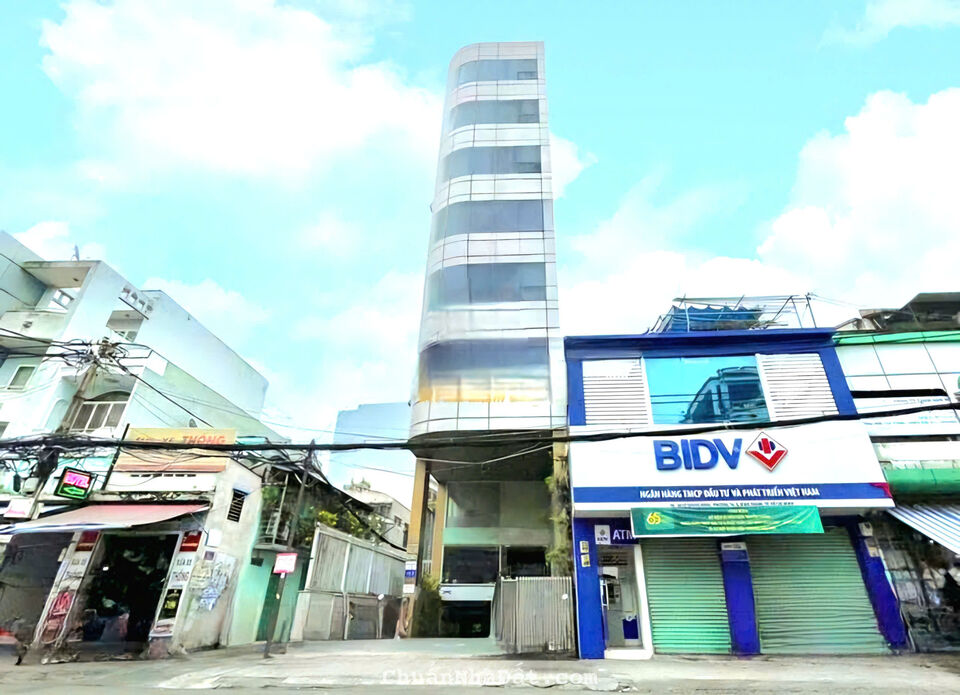 Bán Tòa Nhà VP 82 - 84 Lê Quang Định, Quận Bình Thạnh. Hầm + 8 Tầng, Có HĐ Thuê 185 Triệu