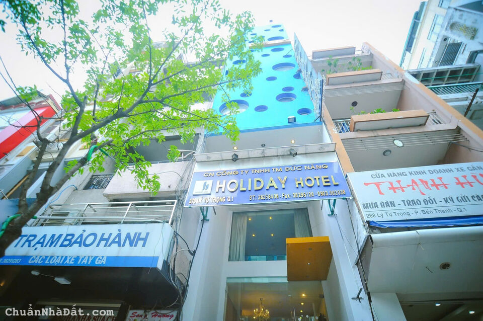 Bán Nhà Mặt Tiền Số: 270 Lý Tự Trọng, Phường Bến Thành, Quận 1. DT: 4 x 20 - Hầm + 8 Tầng