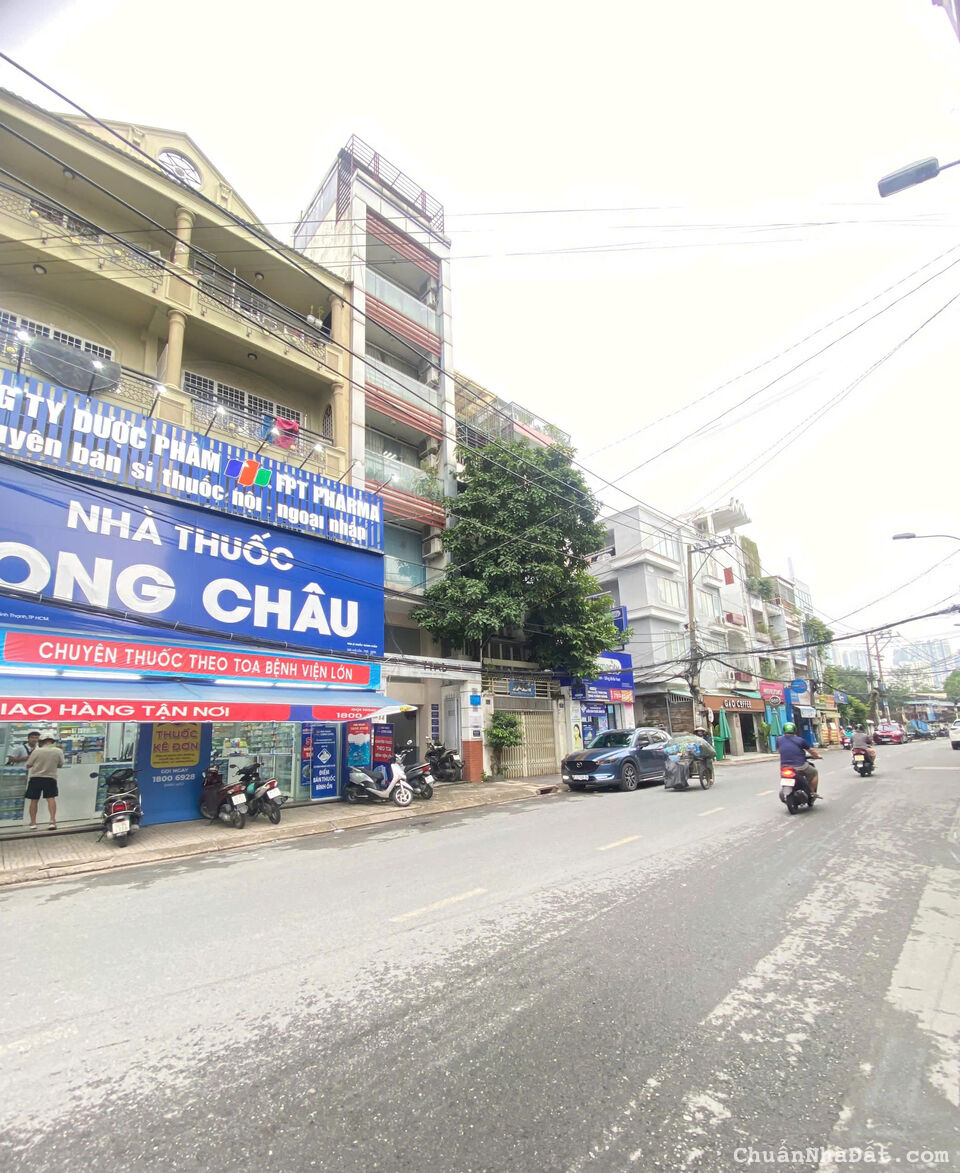 Bán Nhà Mặt Tiền 26 - 28 Nguyễn Cửu Vân, Phường 17, Quận Bình Thạnh. DT: 8,7 x 20 - 5 Tầng