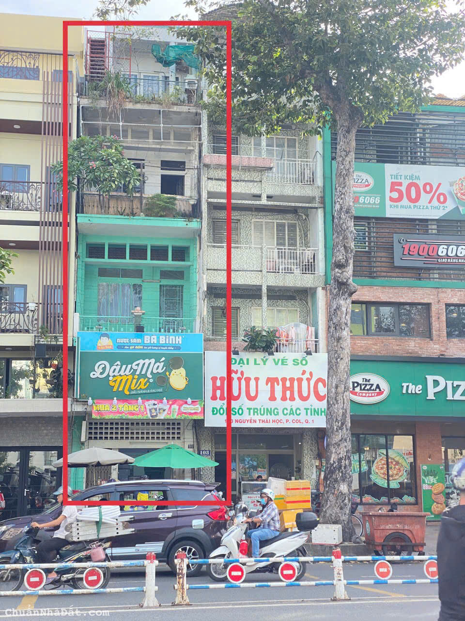 Bán Nhà Mặt Tiền Số: 101 Nguyễn Thái Học, Phường Cầu Ông Lãnh, Quận 1. 4 Tầng - Giá: 38 Tỷ