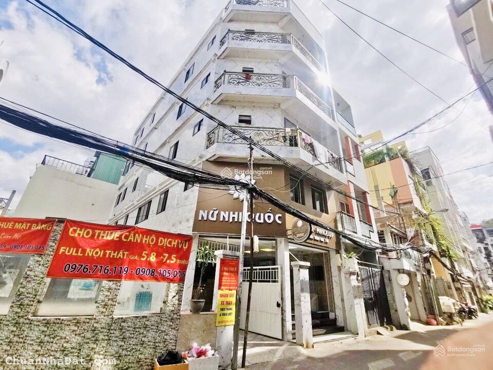 Bán Tòa Nhà 212B/D91 Nguyễn Trãi, P. Nguyễn Cư Trinh, Quận 1. DT: 12 x 20m - Hầm + 6 Tầng