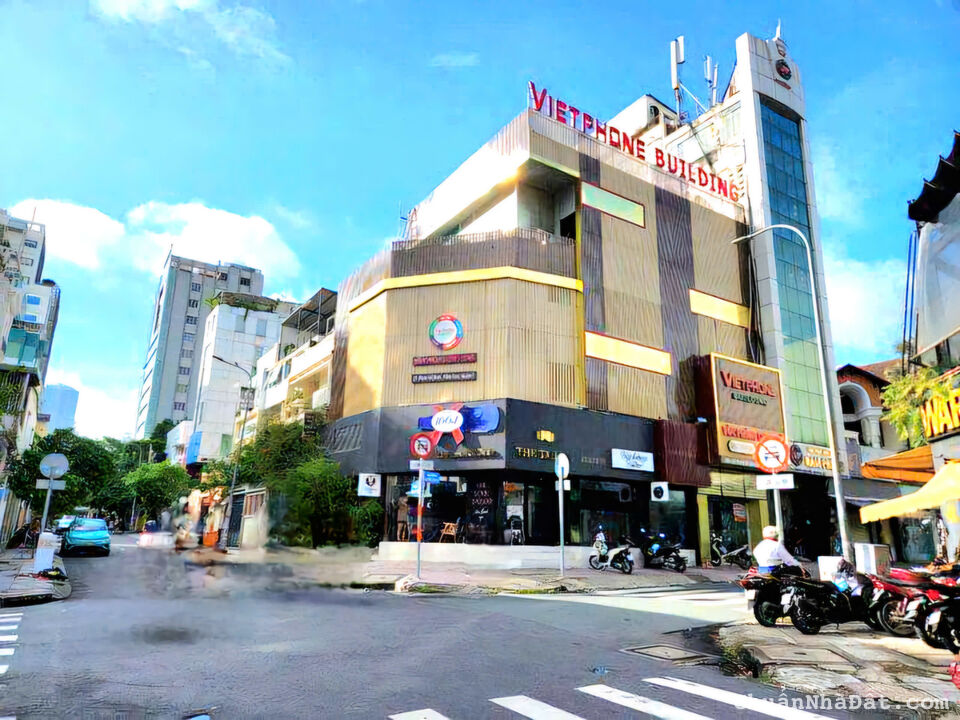 Bán Nhà Góc 2 MT 21 Phan Kế Bính - Nguyễn Văn Thủ. DT: 9x18,5m. 4 Tầng. Có HĐ Thuê 120 Triệu