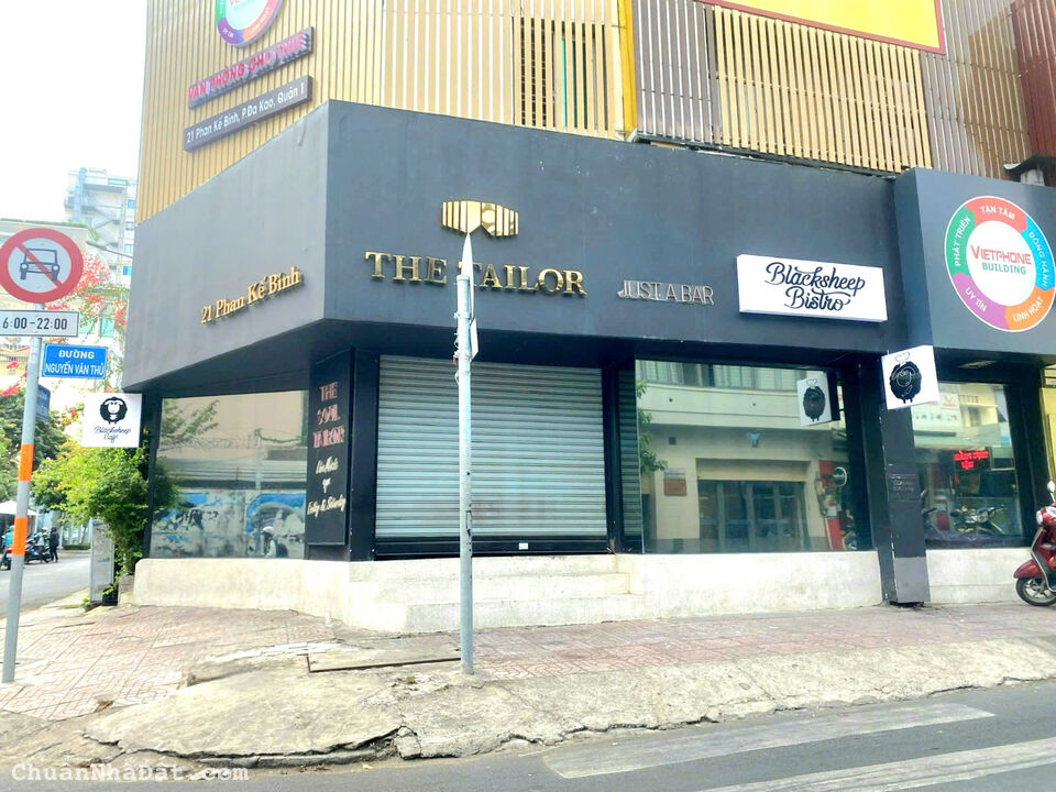 Bán Nhà Góc 2 MT 21 Phan Kế Bính - Nguyễn Văn Thủ. DT: 9x18,5m. 4 Tầng. Có HĐ Thuê 120 Triệu