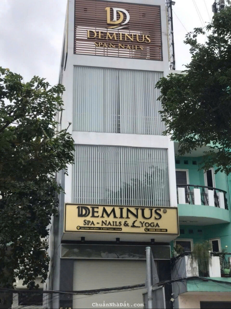 Bán Nhà 546 Phạm Văn Đồng, Quận Bình Thạnh. DT: 92,4m2 - 5 Tầng - Giá: 24 Tỷ