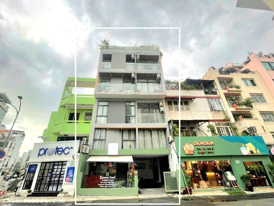 Bán Tòa Nhà 2 Mặt Tiền Trước Sau Ngang 8,2m Số 56 Trần Quý Khoách, Quận 1. Hầm + 6 Tầng. 