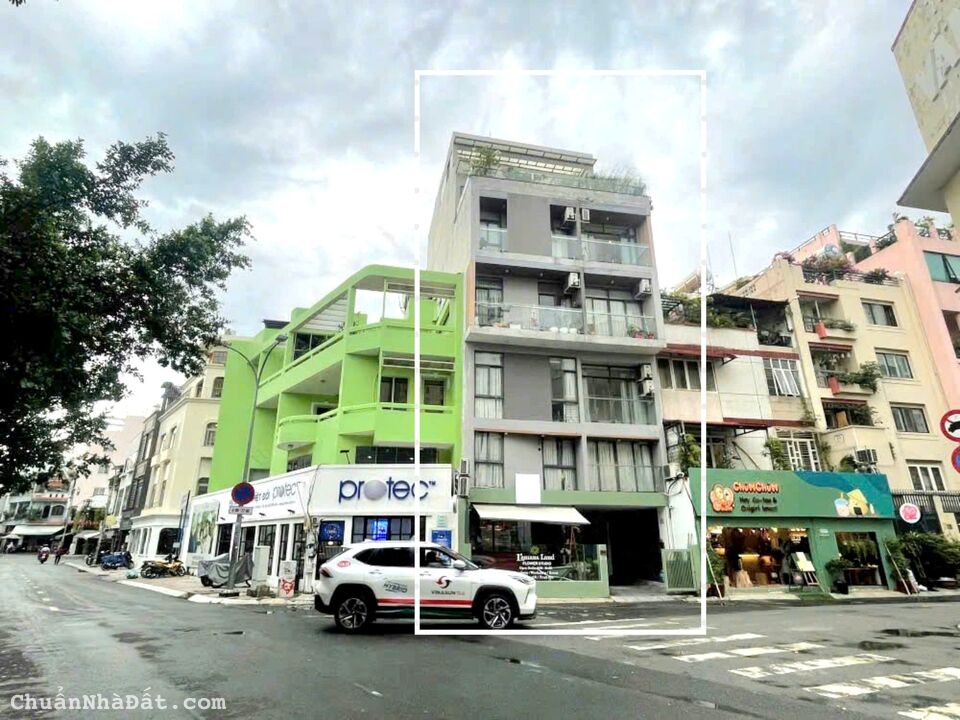 Bán Tòa Nhà 2 Mặt Tiền Trước Sau Ngang 8,2m Số 56 Trần Quý Khoách, Quận 1. Hầm + 6 Tầng. 