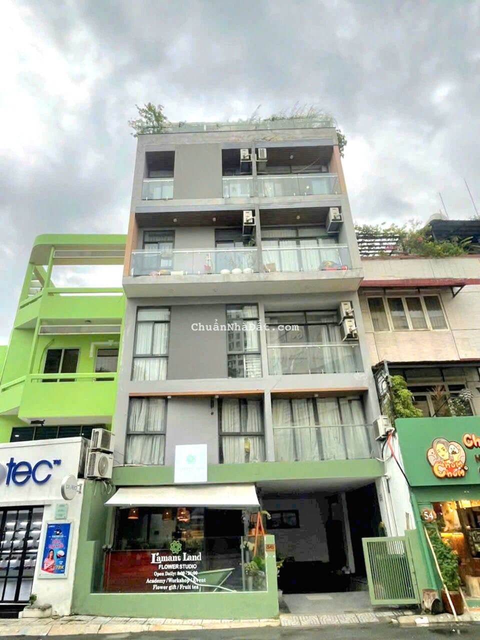 Bán Tòa Nhà 2 Mặt Tiền Trước Sau Ngang 8,2m Số 56 Trần Quý Khoách, Quận 1. Hầm + 6 Tầng. 