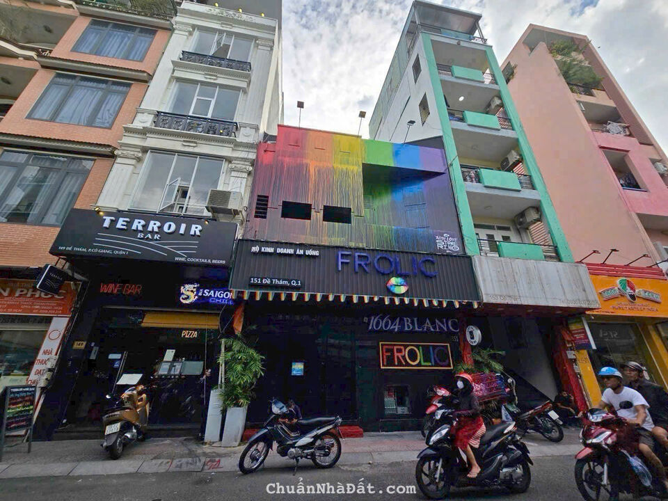 Siêu Hiếm Mặt Tiền 151 Đề Thám Ngang 6,7m. 4 Tầng. Ngay Phố Tay Bùi Viện, Quận 1.