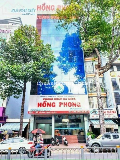 Cho thuê nhà mặt tiền số 160-162 đường Lê Hồng Phong, Phường 3, Quận 5.