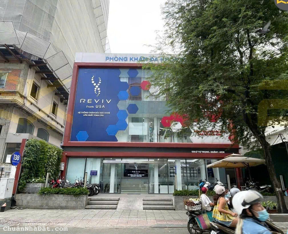 CHO THUÊ NHÀ 2 MẶT TIỀN LÝ TỰ TRỌNG - QUẬN 1.Gía thuê : 90 triệu/tháng.