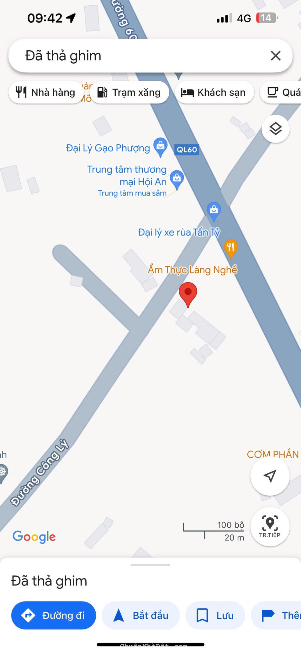 Cần bán gấp 40m mặt tiền đường Công Lý đối diện TTTM Hội An, giá 5 tỉ 3