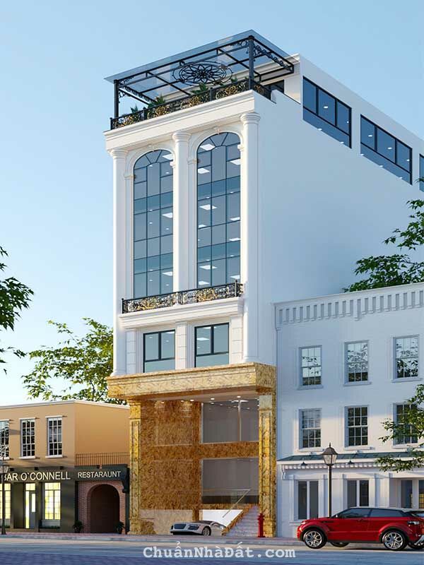 Bán Tòa Văn Phòng 9 Tầng Mặt Phố Ngô Gia Tự. DT 348m2.Mt 8.2m nở hậu. Giá 125 TỶ