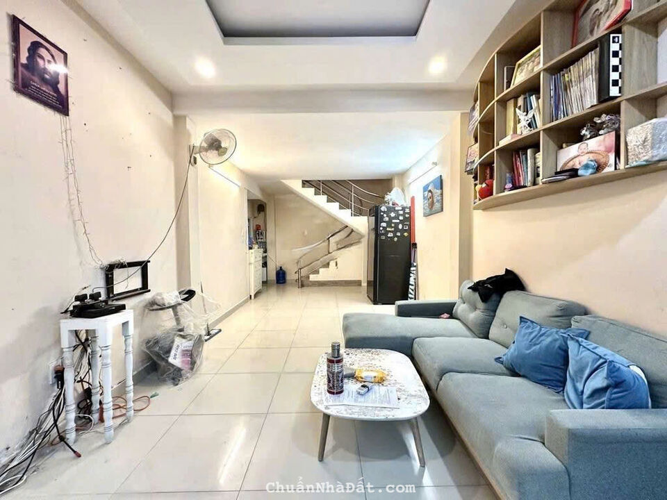 Hình Thật - 🏩CHO THUÊ Nhà Mặt Tiền Phan Tây Hồ P7 Phú Nhuận - 3,4X14 Nở Hậu - Trệt 4 Lầu - 4PN 3WC