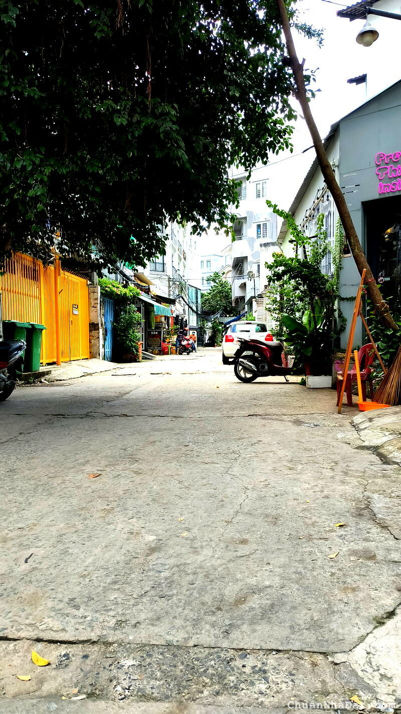 Bán nhà mặt tiền hẻm 112m2 giá chỉ 14 tỷ quận bình Thạnh 