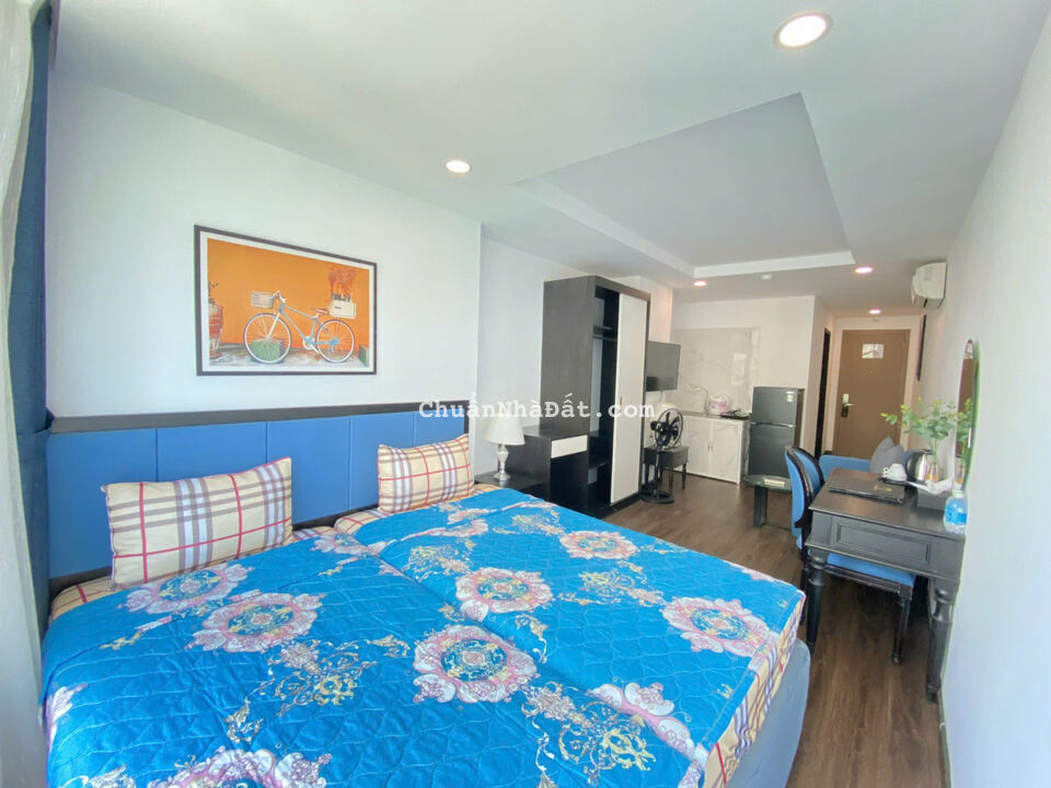 (Booking) căn hộ studio Mường Thanh Viễn Triều, Nha Trang, giá 4 - 5 triệu/tháng - 400k/ngày