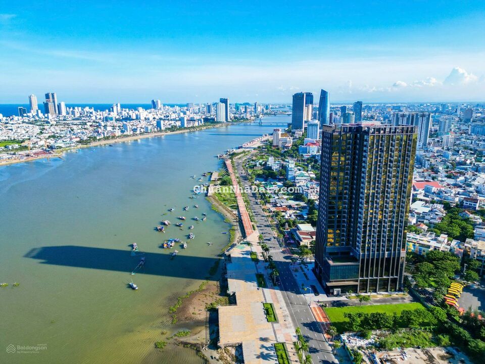 Sụp hầm căn 2 PN Sam Towers view sông Hàn, đang cho thuê ổn định tới 30tr/tháng, vay lãi 0%