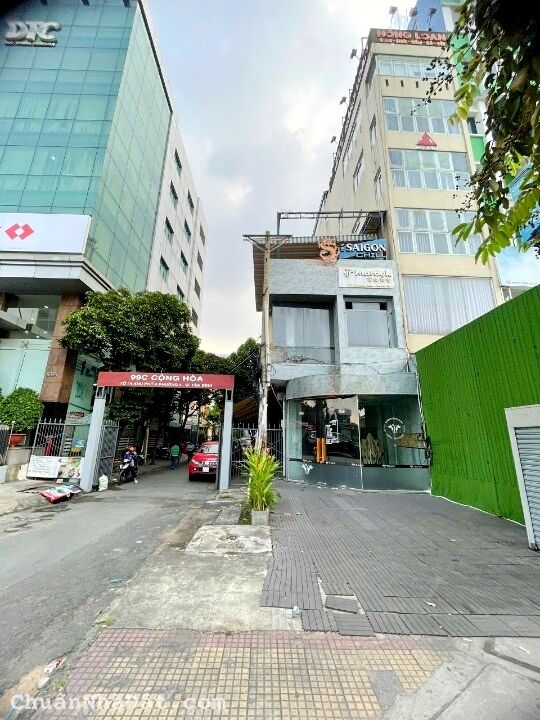 Cho thuê nhà góc 2 mặt tiền 99D Cộng Hoà, P4, Q Tân Bình. Trệt, lầu, st, DT 4,5 x 23 chỉ 60tr