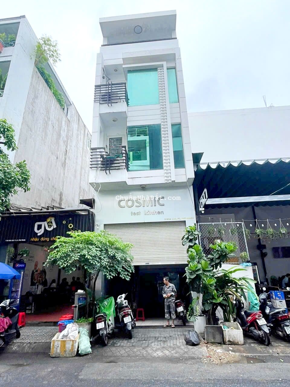 Cho thuê nhà mặt tiền Hoa Lan, Phường 2, Quận Phú Nhuận. Hầm, trệt, 3 lầu, 6PN, 5wc chỉ 40tr