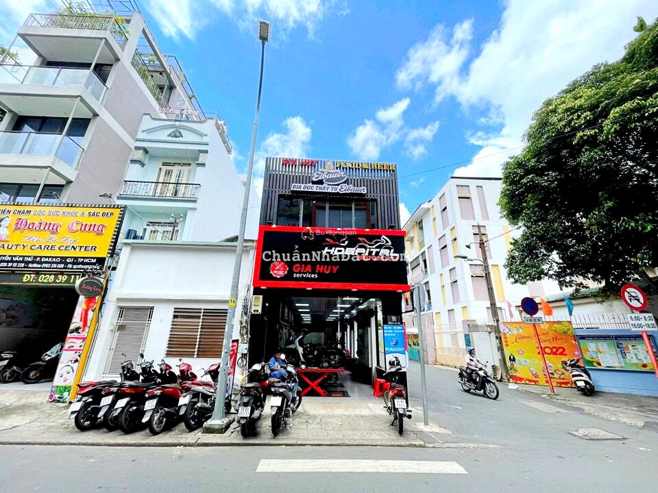 Cho thuê nhà góc 2 mặt tiền 91 Nguyễn Văn Thủ, Phường Đakao, Quận 1. Trệt, lầu, 4,5x27 chỉ 50tr