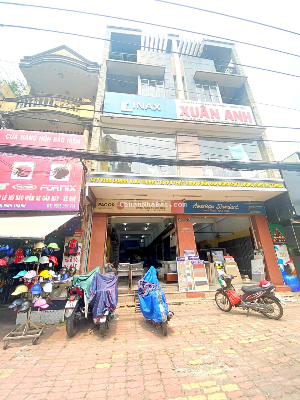 Cho thuê nhà mặt tiền 229 - 231 Đinh Bộ Lĩnh, P26, Q Bình Thạnh. Trệt, 3 lầu, thang máy chỉ 100tr