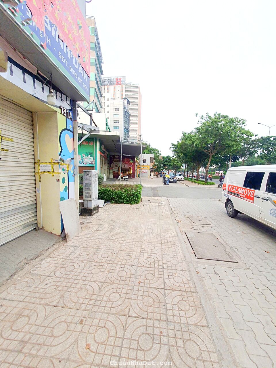 Cho thuê nhà mặt tiền 181 Điện Biên Phủ, Phường 15, Quận Bình Thạnh. Trệt, lầu, ngang 8m chỉ 80tr