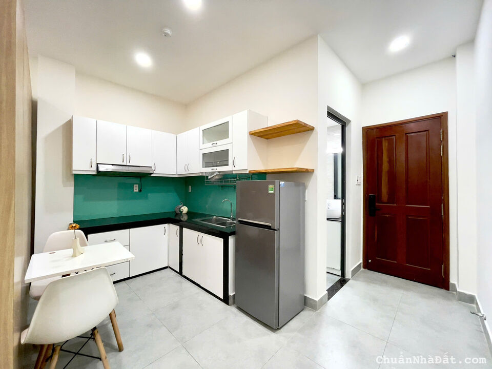 Căn hộ Studio 35m2 Full nội thất tách bếp cửa sổ gần Học viện Hàng Không