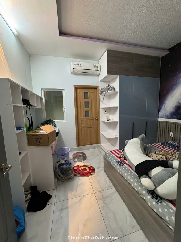 Nhà 4 tầng đường HIỆP THÀNH 13, phường Hiệp Thành, Q12, dt 50m2 (4mx12,5m) Hẻm 7m Giá 4,8Tỷ