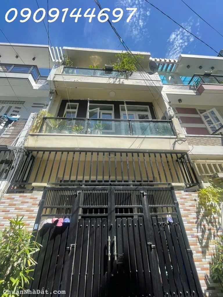 Nhà 3 tầng đường HIỆP THÀNH 13 (HT13), phường Hiệp Thành, Q12, dt 50m2 (5mx10m) Hẻm 6m thông Giá