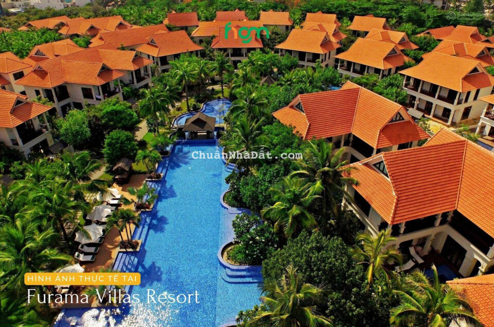 Biệt thự đơn lập Furama Villas sát biển 378m2 vận hành cho thuê thu nhập cao