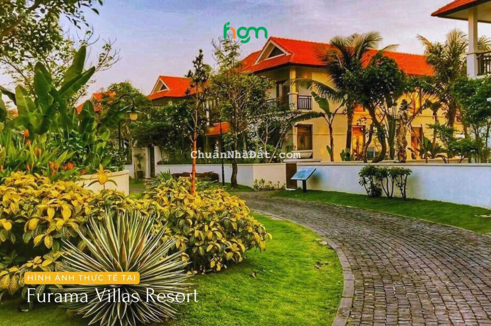 Biệt thự đơn lập Furama Villas sát biển 378m2 vận hành cho thuê thu nhập cao