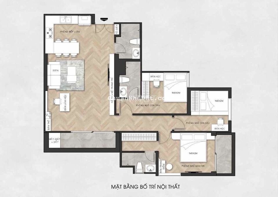 Bán gấp 3 ngủ Mipec Kiến Hưng 83-107m sổ hồng, vay bank, nhỉnh 2 tỷ