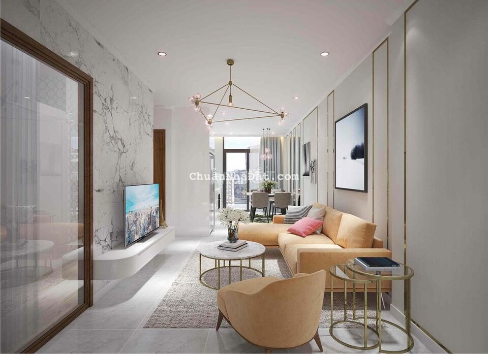 Căn hộ 60m2 2p.ngủ Thiên Quân Marina Cần Thơ